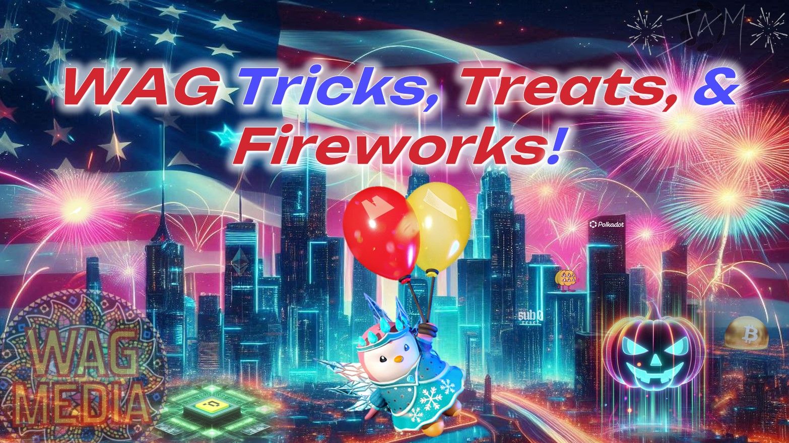 Wag Tricks, Treats, and Fireworks!